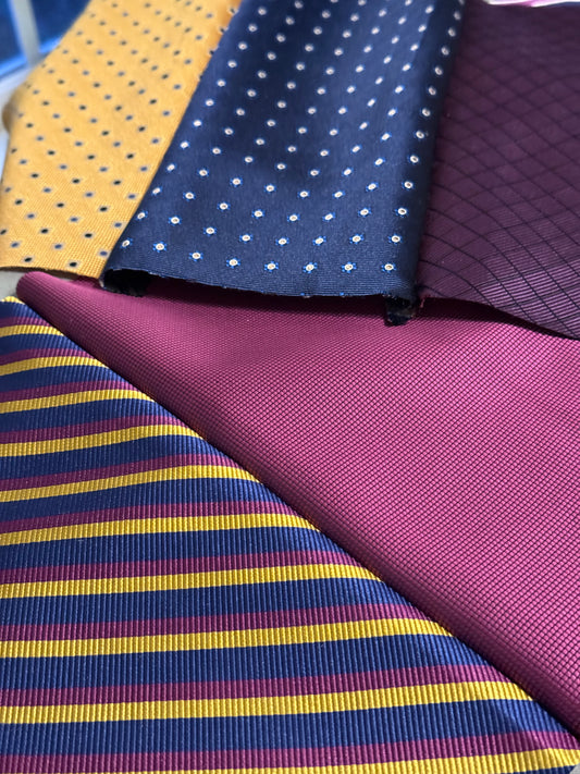 CUSTOM Multi-tie Shoulder Purse - Memory Gift or for Vintage Fun